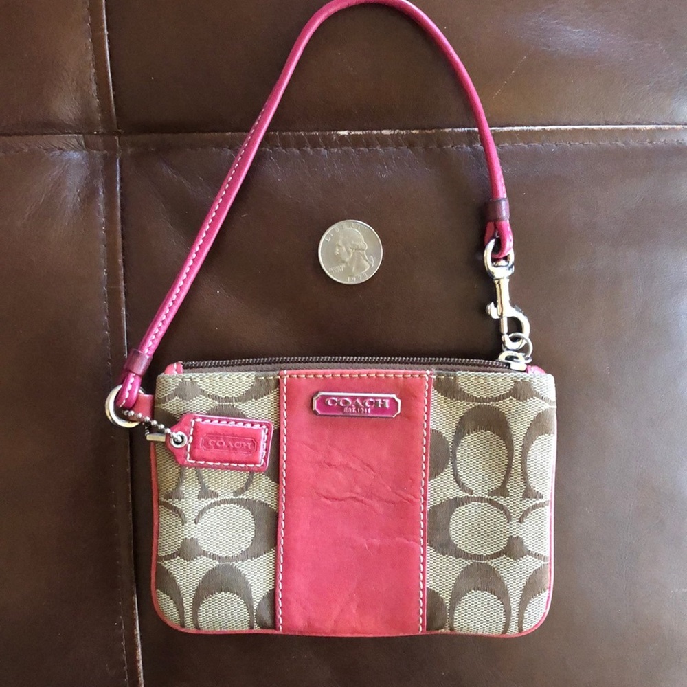 COACH wristlet